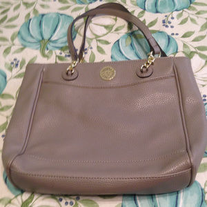 Anne Klein Gray Shoulder Bag